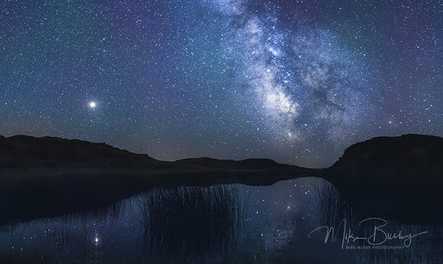 Stars and Galactic Core from Eastern Washington