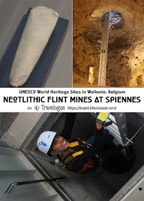 Neolithic Flint Mines at Spiennes Silexs Mons Wallonia UNESCO Pinterest