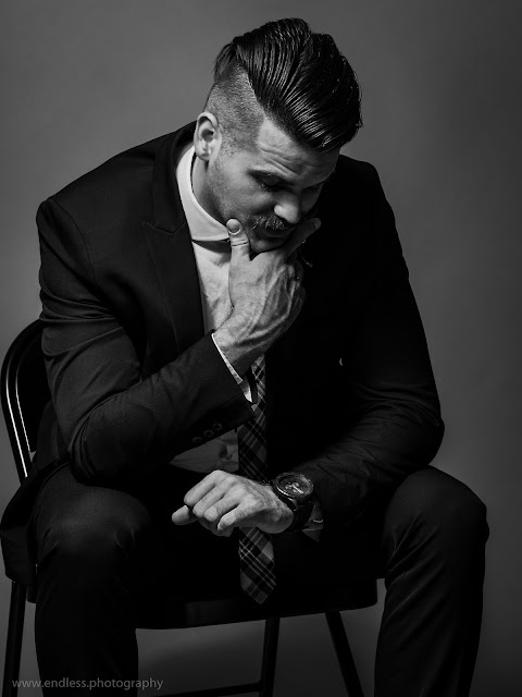 Logan Utah Portrait Photographers, Men's Fashion, Men, Suits, Studio, Fashion, Mustache