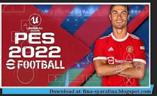 Download eFootball PES 2022 PPSSPP Manchester United Edition New Transfer & Kits English Commentary All Camera for Android