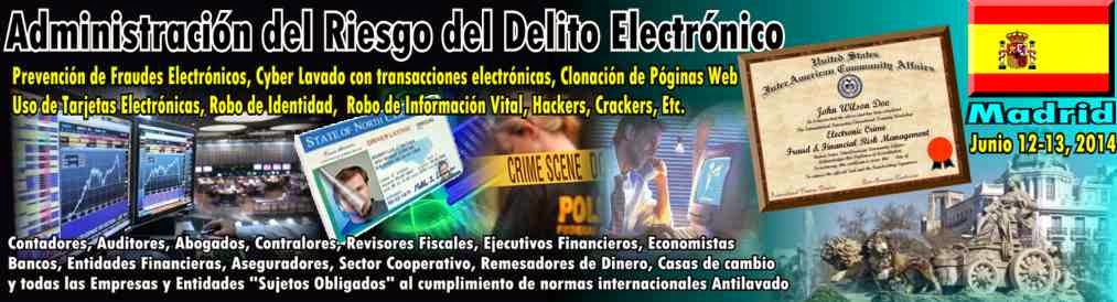  Curso Taller - Administración del Riesgo del Delito Electrónico