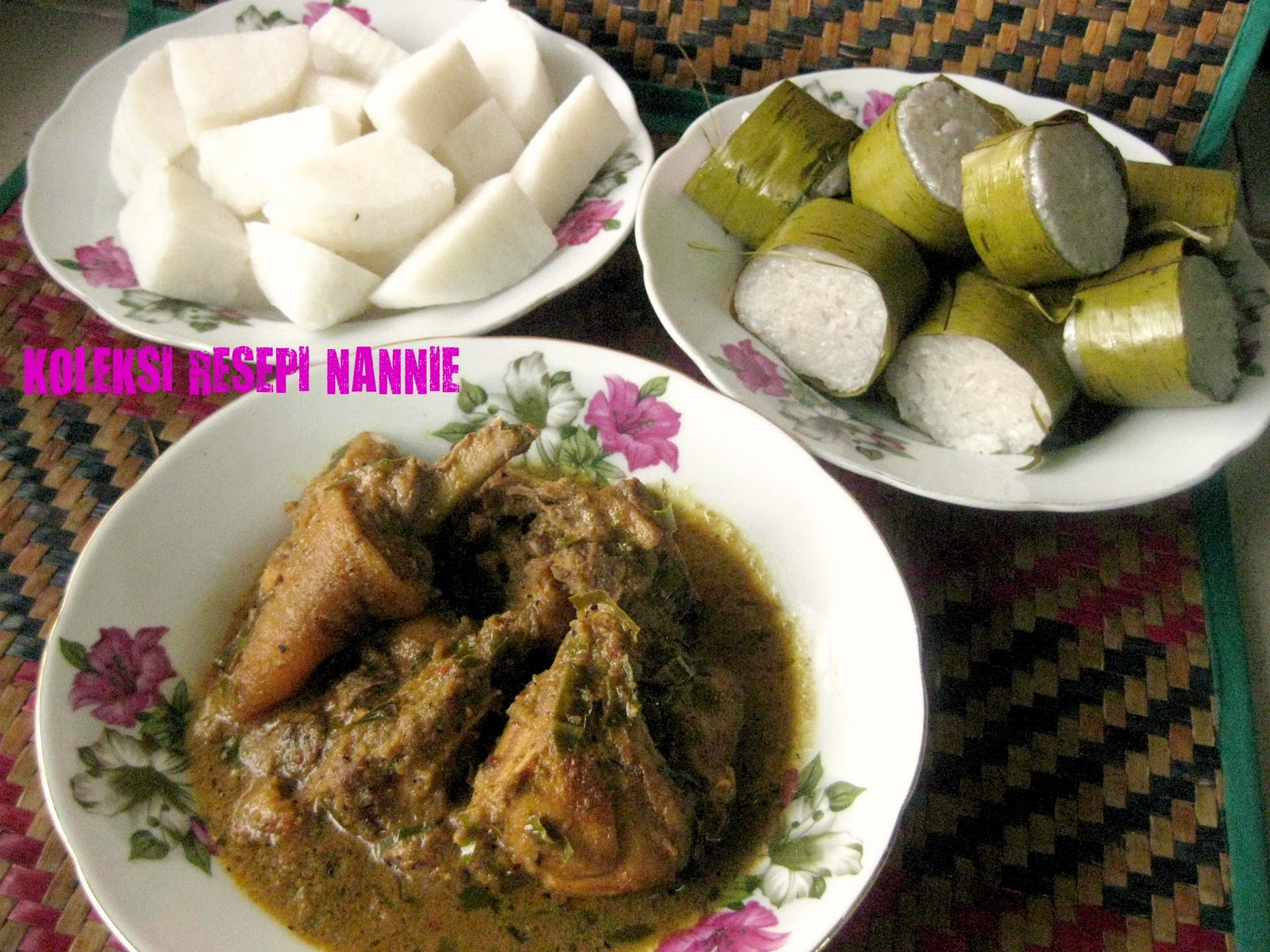 RESEPI NENNIE KHUZAIFAH: LEMANG , KETUPAT DAN RENDANG