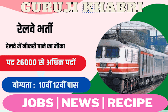 Railway Jobs रेलवे में निकली 10वीं 12वीं पास के लिए भर्ती