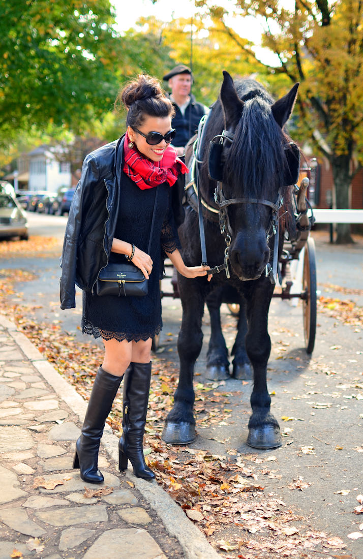 Wearing All Black Outfit