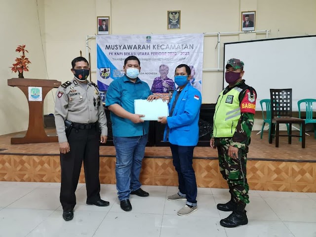 Wahyudi Terpilih Menjadi Formatur PK KNPI Kecamatan Bekasi Utara