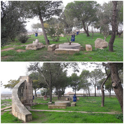 Camino de Santiago de Compostela, Candasnos en Bujaraloz, camino de la Cabañera Real y área de descanso de Fuente del Gallego