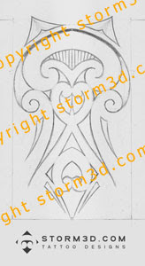 spine tattoo maori fern tatou images