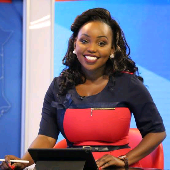 Fridah Mwaka, an NTV news anchor, has thanked God for her younger sister's 400 marks performance photo