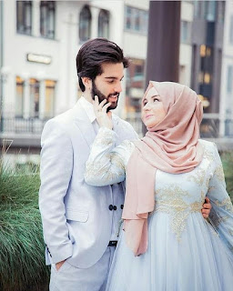 صور عرايس محجبات تحفة، اشيك واروق عروسة بالفستان 2020