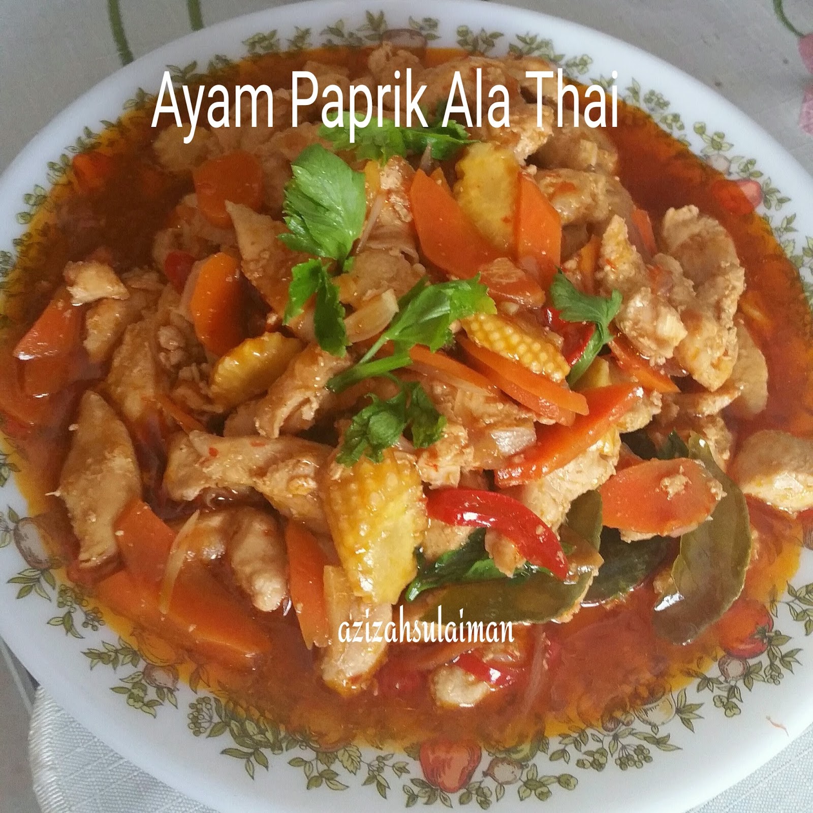 Cute Mama Delicacies AYAM  PAPRIK  ALA  THAI 