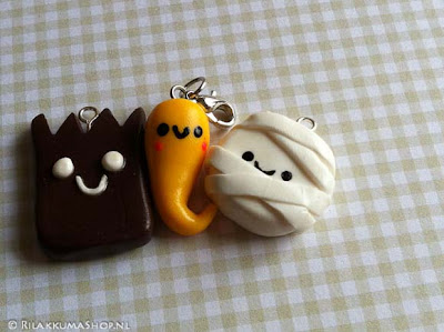 Kawaii Halloween set Charms