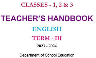 Term 3 - Class1, 2,3 - EE - Teachers Hand book - English - PDF