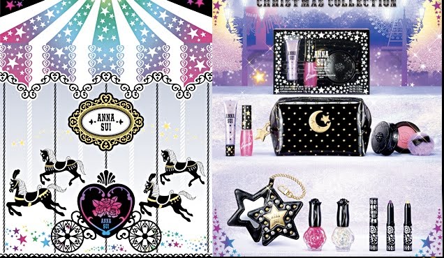 Anna Sui has updated its website with the Christmas collection 