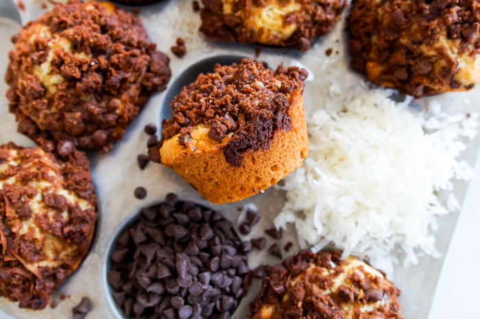 Chocolate Coconut Muffins