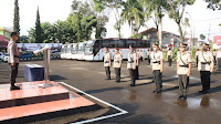 Polres Garut Adakan Sertijab Kasat Narkoba dan 4 Kapolsek Di Jajarannya