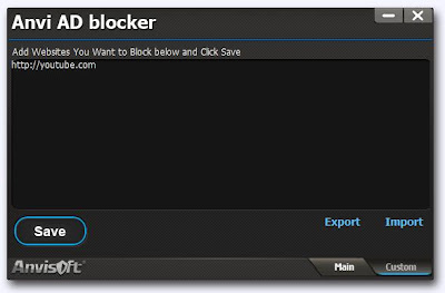 Anvi Ad Blocker , pop up blocker , complement to antivirus 