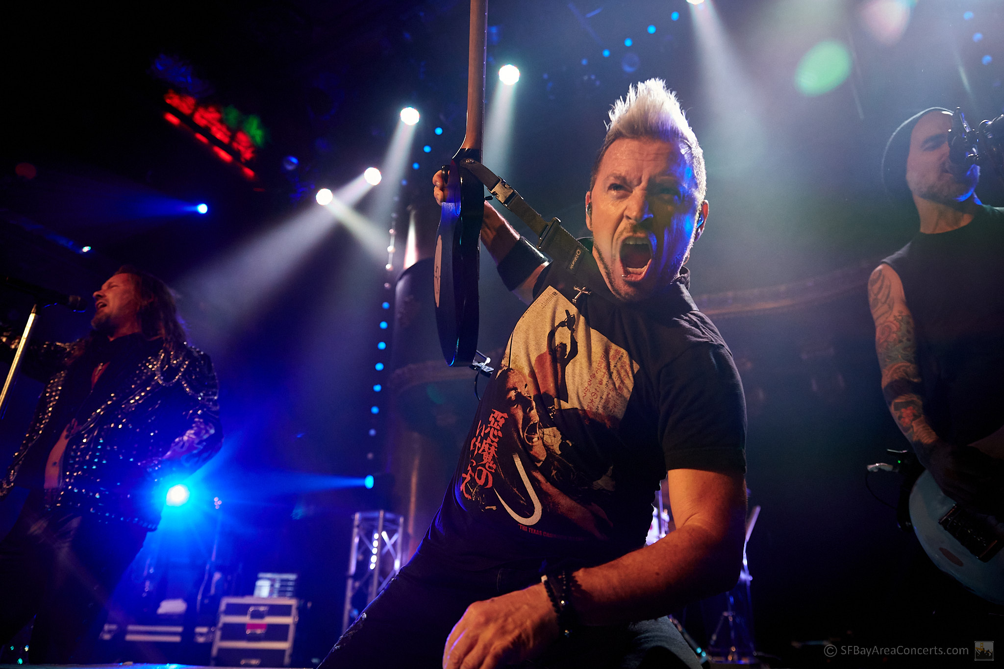 Billy Grey of Fozzy @ the Great American Music Hall (Photo: Kevin Keating)