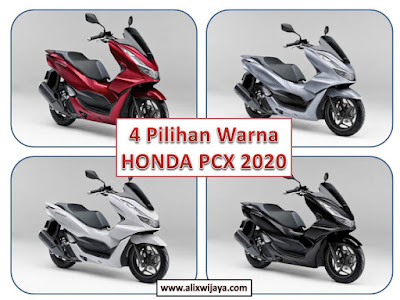 Pilihan Warna Honda pcx 2020