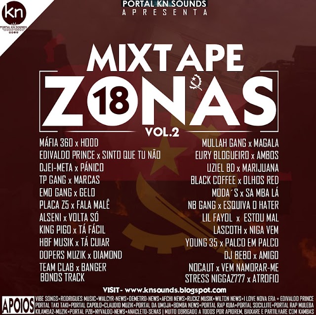 Mixtape 18Zonas Vol.2 [By. Portal KN Sounds - Baixa Aqui]