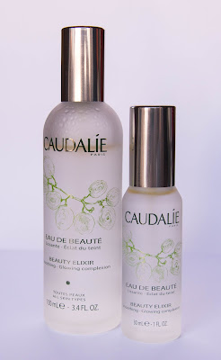 Agua de belleza de Caudalie en tamaño 100 ml. y 30 ml. 