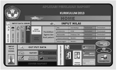 Download Aplikasi E-Raport Kurikulum 2013 Revisi 2017/2018 | Berkas Kurikulum13