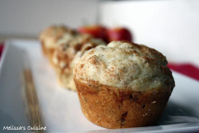 Melissa's Cuisine: Apple Cinnamon Muffins