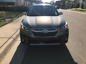 Front view of 2020 Subaru Outback Touring XT