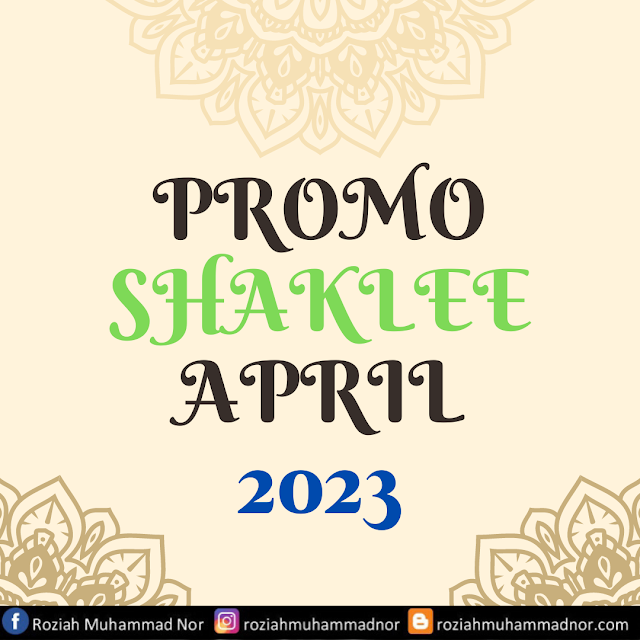 Promosi Shaklee April 2023