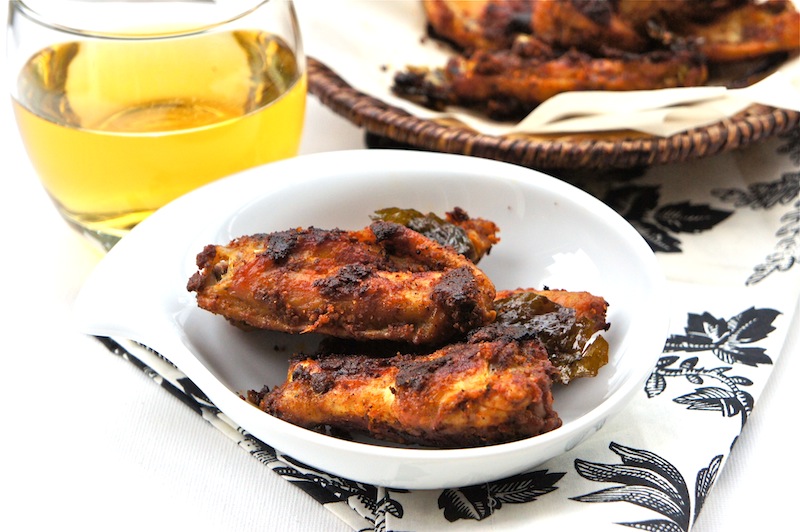 chicken wings in the oven. Spiced Roasted Chicken Wings