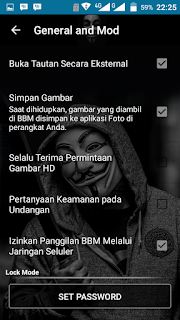 BBM MOD Anonymous V3.0.0.18 Apk
