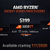 Οι AMD Ryzen 3000 'XT' επεξεργαστές  με περισσότερη απόδοση στην ίδια τιμή 