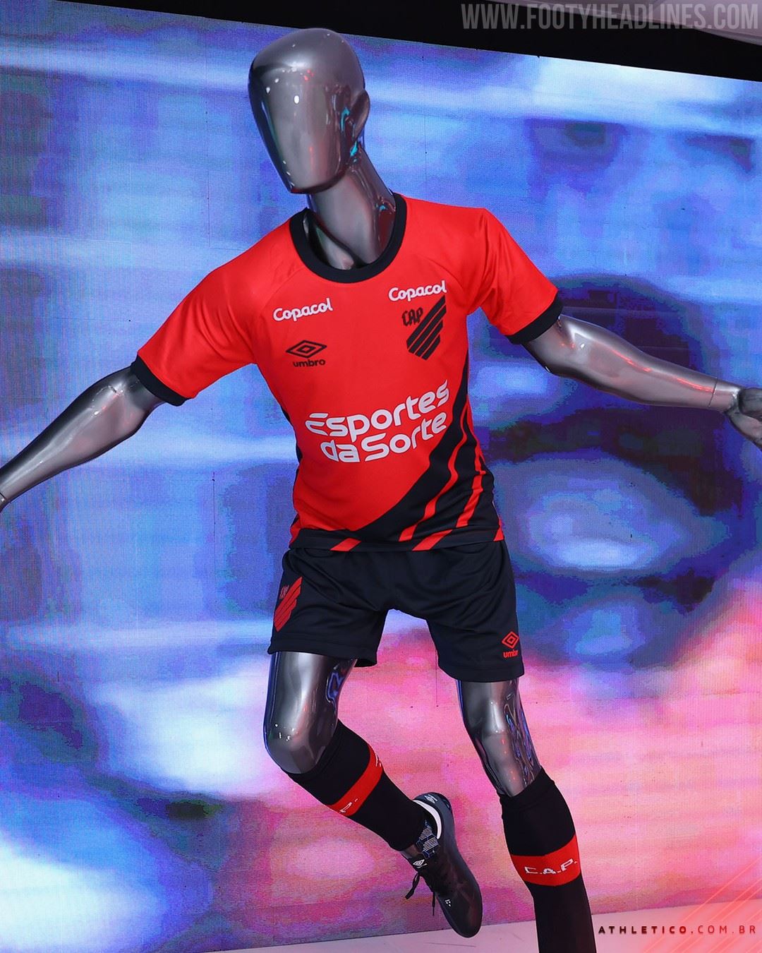 First New Kits in 3 Years: Athletico Paranaense 2023 Home, Away & Third  Kits Released - Footy Headlines