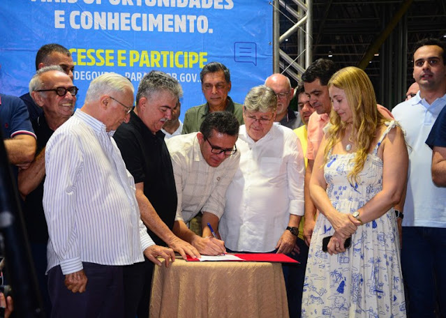 Governo da Paraíba autoriza investimentos de R$ 50 milhões em serviços de melhorias e construção de escolas
