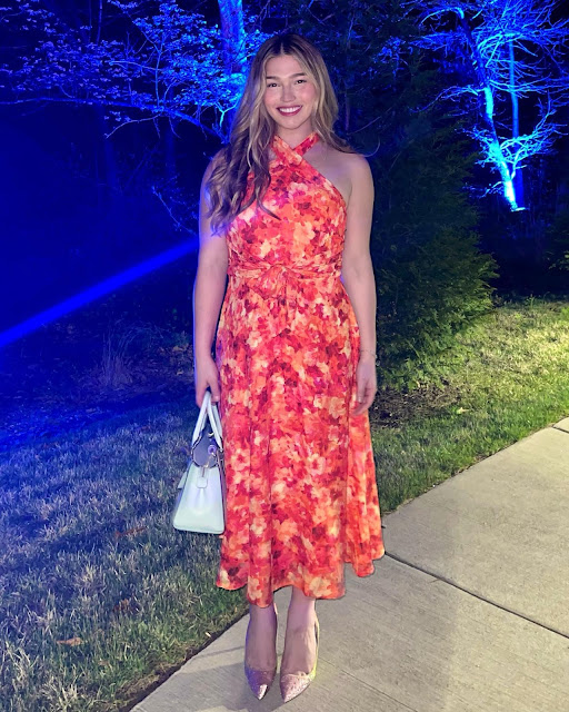 Ariel Long – Most Beautiful Transgender Women Fashion Night in Floral Maxi Dress