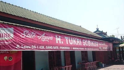 kuliner khas ponorogo sate ayam h tukri sobikun