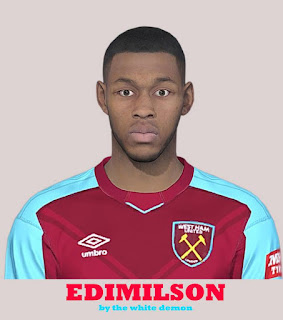 PES 2019 Faces Edimilson Fernandes by The White Demon