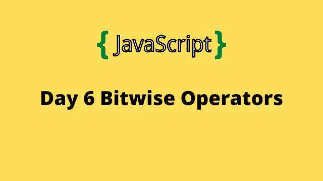 HackerRank Day 6: Bitwise Operators 10 days of javascript solution