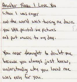 Another Reason I Love You (old notebook poem)