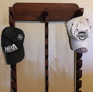 Hand-crafted Cap Rack