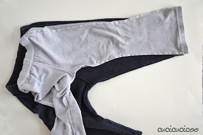 http://www.cucicucicoo.com/2013/11/tutorial-turn-little-kid-pants-big-kid-pants/