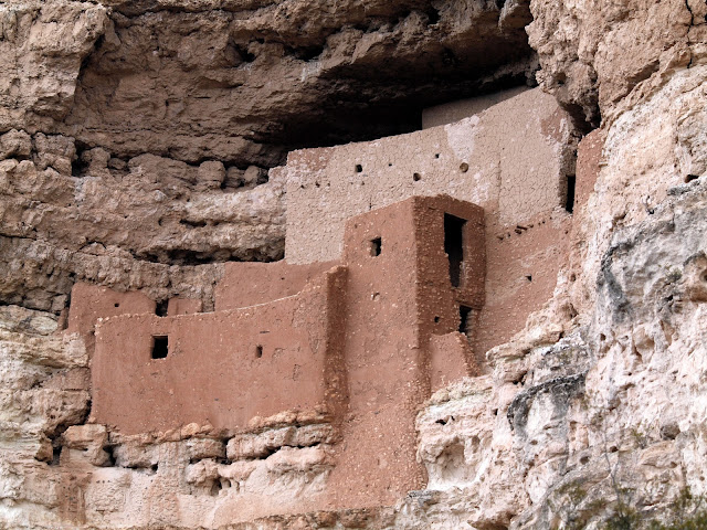 Photo of Cliff Dwelling at Montezuma Monument outside Sedona.