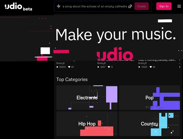 أداة لإنشاء الموسيقى والاغاني من النص باستخدام الذكاء الاصطناعي اطلقها موظفي غوغل السابقون - Udio