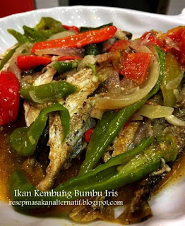 Resep Ikan Kembung Goreng Bumbu Iris Pedas