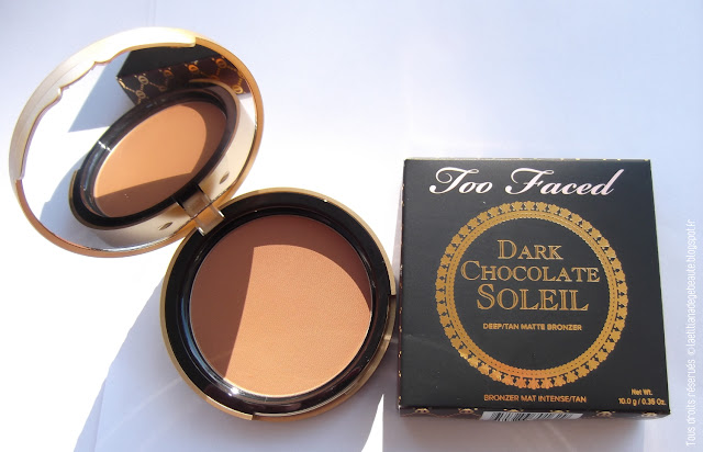 TOO FACED - Dark Chocolate Soleil / Deep Tan Matte Bronzer