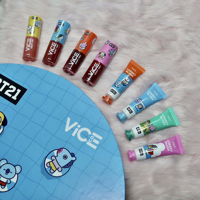 Vice Cosmetics BT21 Part 2 Collection Review! morena filipino blog