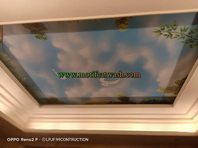 jasa pengecatan motif awan di malang