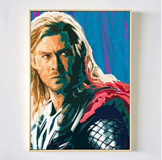 Póster NOBRAND HD Miracle Superhero Poster Canvas Painting Hight Quality Home Decor For Nursery Kids Room Living Room 50X70Cm Sin Marco