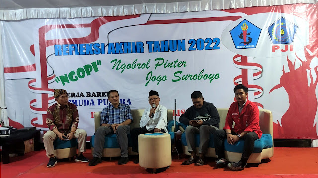 “Ngopi-Jogo Suroboyo”  Kerja Bareng PJI dan Pemuda Pusura   