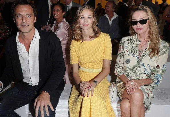 Beatrice Borromeo Casiraghi attended Byblos Women Spring Summer 2019 fashion show at Milan Fashion Week