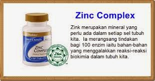 Kelebihan dan Kebaikan Zinc Complex Shaklee  blizful life